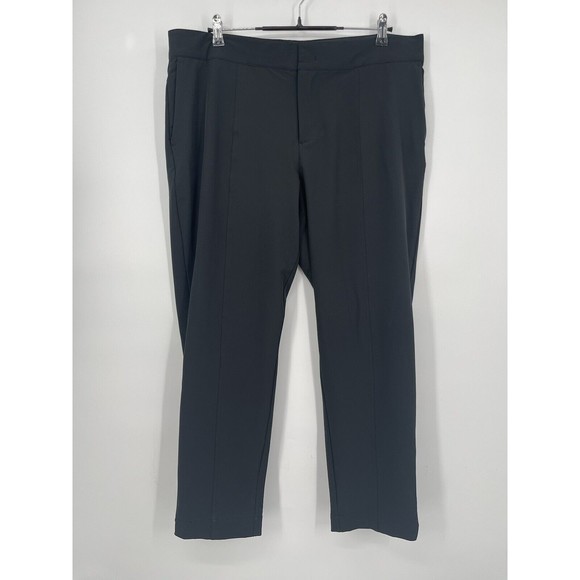Mondetta Size 14 Black Lined Tailored‎ High Rise Pant - Picture 1 of 6